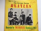 BEATLES Savage Young Beatles Orig 1965 LP Yellow Cover Orange Label Pete Best