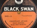 78rpm 1922 Ivan  Browning BLACK SWAN 