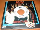 AC/DC “Evil Walks” Italian 7” PROMO with  Highway To Hell Promo sleeve