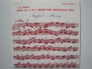 RAFFAELE ALTWEGG J.S. Bach: Cello Suite No.3 (Dynamic) RARE 1st Pressing MINT-