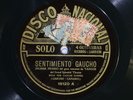 78 RPM -- Carlos Gardel, Disco Nacional - Odeon 18120, EE+ Argentina - Tango