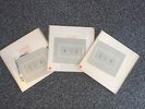 PABLO CASALS FIRST LP RELEASE 3 LP MONO SET JS. BACH CELLO SUITES