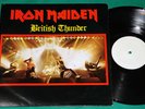 Iron Maiden - British Thunder BRAZIL ONLY LP Rare PRESS Ruskin Arms Records