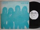 Kiss Lick it Up Blue Cover & Diff Label LP