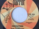 RARE GARAGE PROMO The Zombies PARROT 3004 Indication / How We Were Before 45 EX