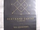 BERTRAND CANTAT : 3 affiches de la tournée 80/120cm neuves - NOIR DESIR