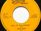 early Hillbilly Bop 45 rpm   Arlie Duff on STARDAY   Boppin' 2-sider 1953