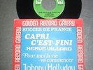 45t  r.r.s 012 JOHNNY HALLYDAY pour moi la vie va commencer / a plein coeur