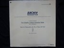Enrico Mainardi - J.S. Bach Suiten f. Violoncello Solo Nr.6 BWV1012 Archiv 14061