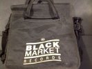 Vintage BLACK MARKET RECORDS record bag