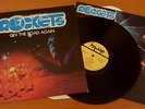 LP - ROCKETS - ON THE ROAD AGAIN - TOP  MINT  WITH POSTER