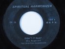 Black Gospel 45 OTIS WRIGHT Didn't It Rain SPIRITUAL HARMONIZER HEAR