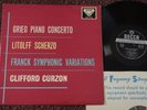 Clifford Curzon: Grieg - Piano Concerto: Litolff (Decca SXL 2173 WBg ED1 UK LP)