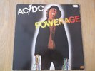 AC / DC POWERAGE 1978 UK LP 1st Press etched 