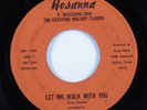 Black Gospel 45 P. WILLIAMS & EXCITING MIGHTY CLOUDS Let Me Walk HOSANA HEAR