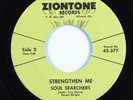 Black Gospel 45 SOUL SEARCHERS Strengthen Me ZIONTONE VG+ HEAR