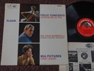 Jacqueline Du Pre/ Barbirolli: Elgar - Cello Concerto S/C HMV ASD 655 UK LP 1965