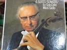 BACH 6 Suites/Sonatas for Solo Cello MILOS SADLO 3LP Supraphon
