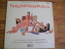 THUNDERBALL * ORIGINAL MOTION PICTURE SCORE  * STEREO   *  VINYL  LP