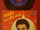 Elvis Presley Noel Avec Elvis Christmas French ep Super Rare Blue Label
