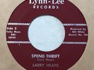 Rockabilly Bop 45 Larry Heaps spend thrift / two steps Lynn-Lee OG