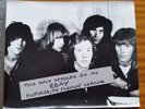MICKEY FINN & THE BLUE MEN  OLD B&W PHOTO 11 x 10 inches THE MICKEY FINN 1960's