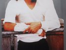 MICHAEL JACKSON STAND BLACK OR WHITE RARE VINTAGE CARDBOARD STANDEE - SONY MUSIC