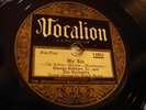 JAZZ GEORGE ECKHART JR. ORCHESTRA My Sin VOCALION 15803