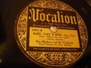JAZZ NYE MAYHEW ORCHESTRA & RUSS MORGAN  Baby, Take A Bow VOCALION 2691 EE-/E