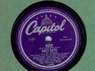 MILES DAVIS - BUDO - CAPITOL 78 RPM
