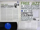 ORNETTE COLEMAN DOUBLE QUARTET FREE JAZZ ATLANTIC P-6059A Japan PROMO VINYL LP
