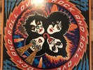 KISS ROCK N ROLL OVER,VINYL LP NBLP 7037 WITH INNER SLEEVE AND STICKER ,ORIGINAL