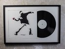 BANKSY ART COVER POKEMON VINYL 41/100 RAGE FLOWER THROWER JUNICHI MASUDA