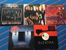 5 LP Metallica Anthrax Megadeth Metal Church Peace Sells 5.98 Dark Dangerous