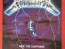 Metallica Ride The Lightning Vinyl LP 1984 Elektra 9 60396-1 Specialty Records