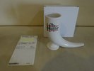 STUNNING  UNUSED  MASTODON HUNTER  TUSK CERAMIC BEER STEIN  Not LP/CD