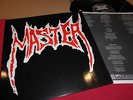 MASTER s/t LP 1990 Nuclear Blast,Embossed sleeve  OBITUARY POSSESSED CANCER