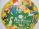 Picture Tone Record Old MacDonald Had A Farm  and Polly Put The Kettle On