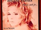 Mylene Farmer Maxi 45 Tours vinyle Ainsi Soit Je... remix 1ère Édition