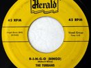 TURBANS 45 B-I-N-G-O (Bingo)/I'm Nobody's HERALD doo wop VG++ ws1660