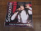 Siouxsie Live in London 2013 RARE LIMITED SINGLE