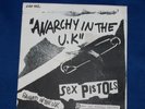 Sex Pistols 45 RPM Anarchy In The UK / I Wanna Be Me 1977 Glitterbest 640 112