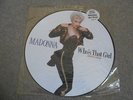 MADONNA WHO'S THAT GIRL PICTURE DISC PRESSING RARE UK 12