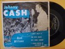 JOHNNY CASH 2nd OZ LONDON EP/1959=SINGS HANK WILLIAMS