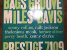 Miles Davis Bags Groove LP Prestige 7109 Bergenfield Jazz record VG Sony Rollins