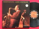 JOHN COLTRANE   MEDITATIONS (1966) ORIG MONO LP  IMPULSE AS-9110  FREE JAZZ VG+