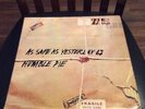 Humble Pie As Safe As Yesterday Is Rare Immediate White Label Lp