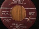 ROCKABILLY 45 - LITTLE DONNIE BOWSHIER Stone Heart/Rock And Roll Joys DESS 1st