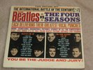 VINTAGE BEATLES VS THE FOUR SEASONS VEE JAY TWO RECORD SET DX-30 ALBUM 33 1/3