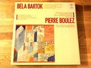 3 LP BOX - BARTOK STAGE WORKS // PIERRE BOULEZ  CBS MASTERWORKS 79338